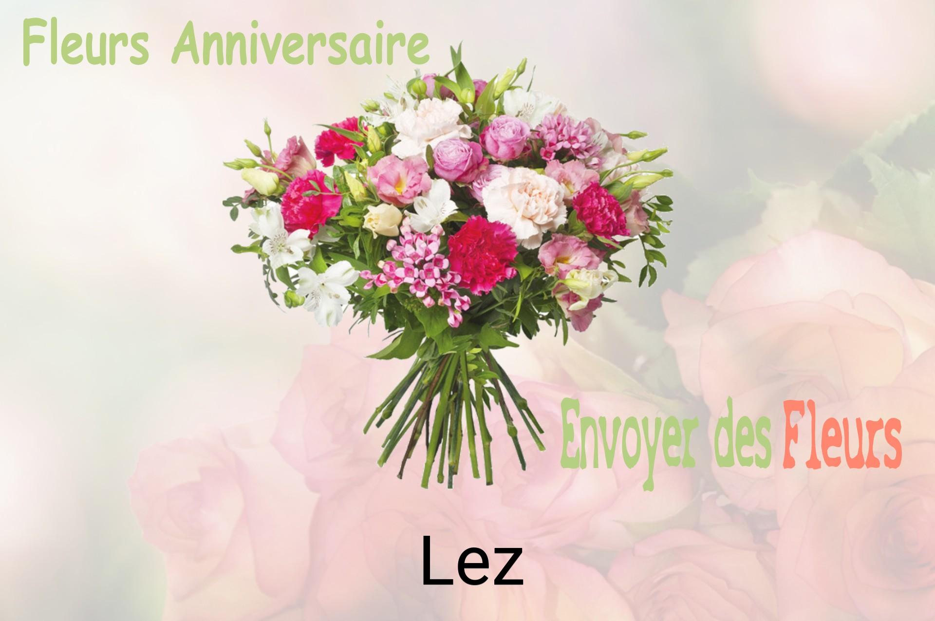 Bouquet de fleurs d’anniversaire livré à Lez